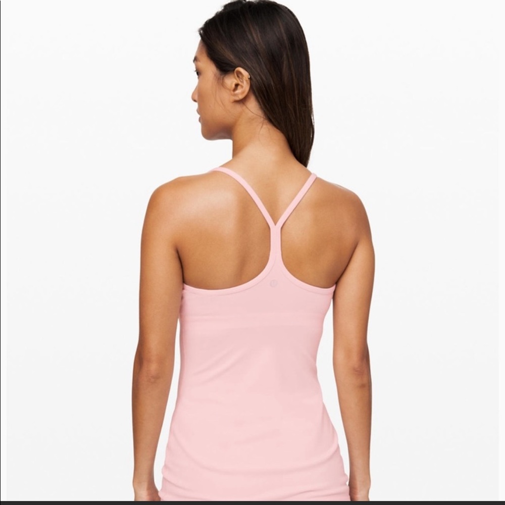 Lululemon Athletica Power Y Tank —Light pink, 10